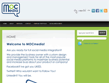 Tablet Screenshot of mocmedia.com